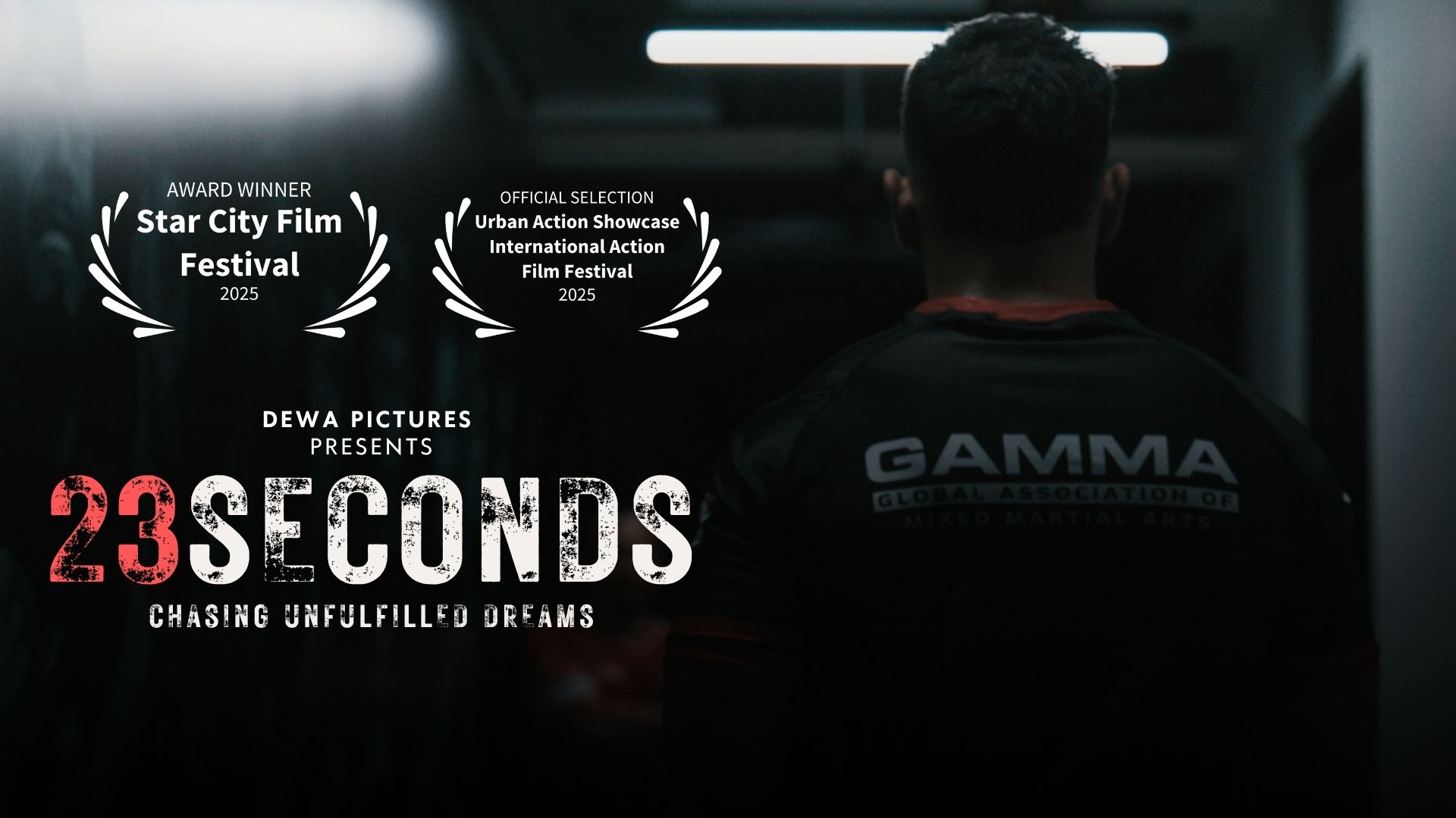 film 23 seconds mendapatkan juara festifal di Star City US